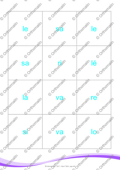 Page 4 de la fiche