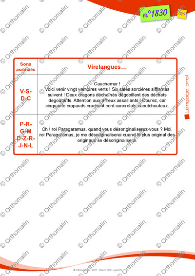 Page 5 de la fiche