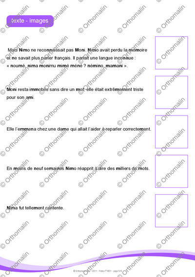 Page 5 de la fiche