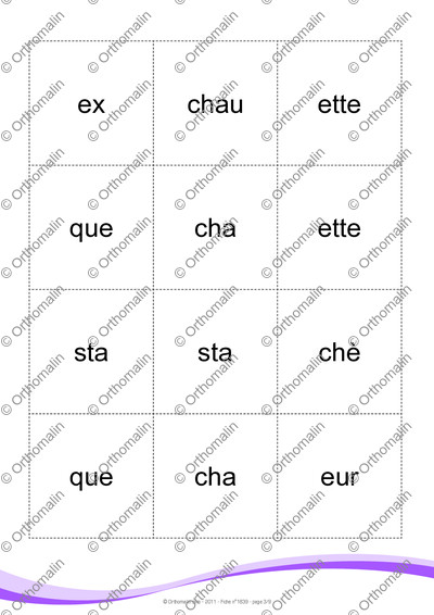 Page 3 de la fiche