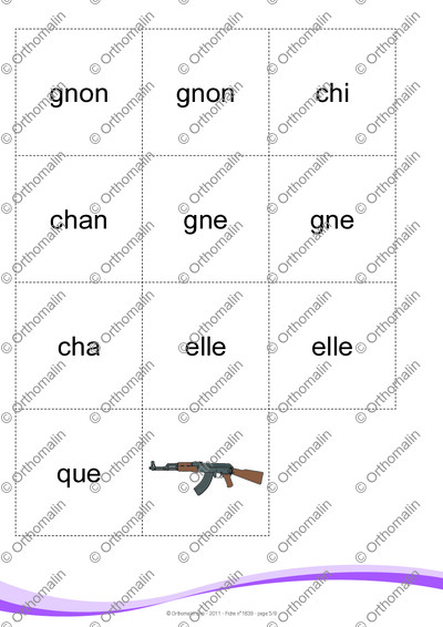 Page 5 de la fiche