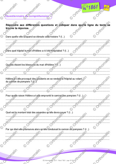 Page 10 de la fiche