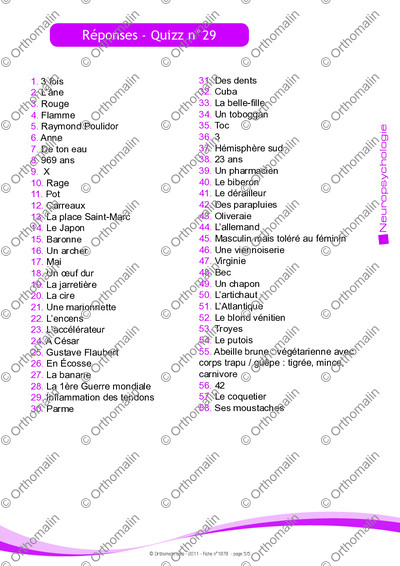 Page 5 de la fiche