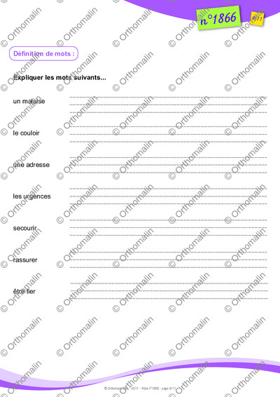 Page 9 de la fiche