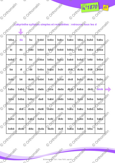 Page 4 de la fiche
