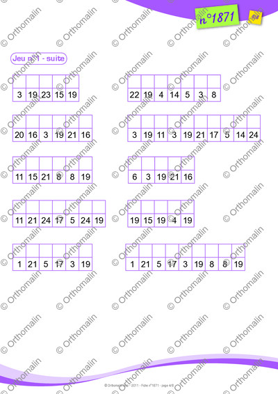 Page 4 de la fiche