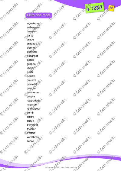 Page 8 de la fiche