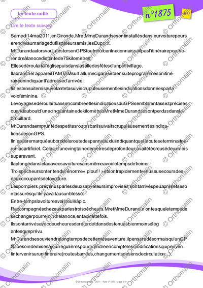 Page 3 de la fiche