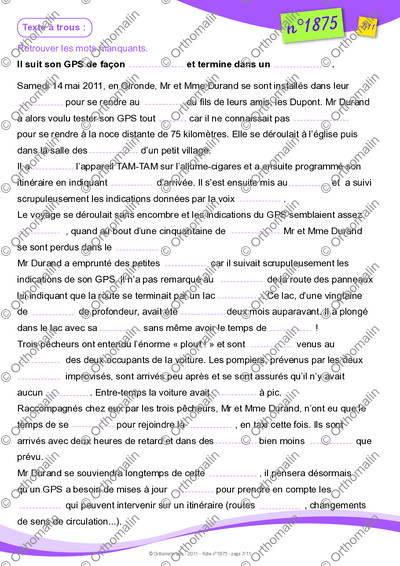 Page 7 de la fiche