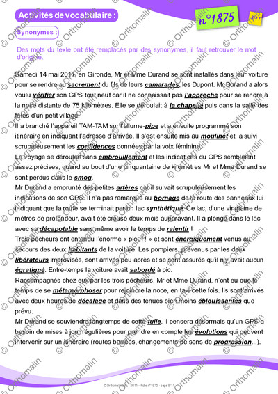 Page 8 de la fiche
