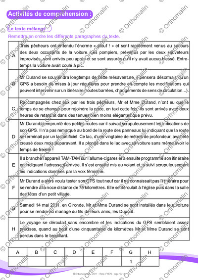 Page 10 de la fiche