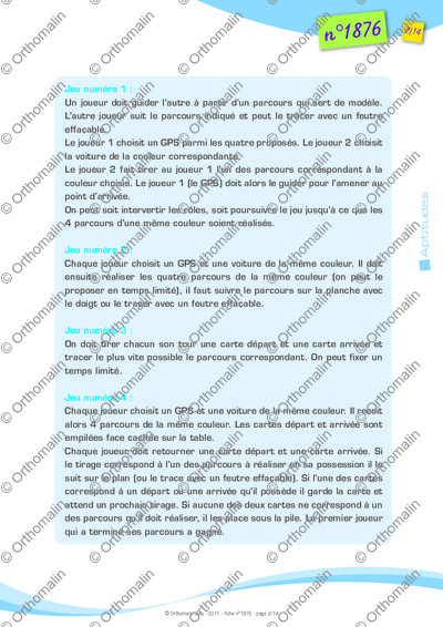 Page 2 de la fiche