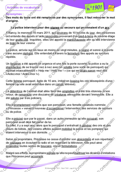 Page 8 de la fiche