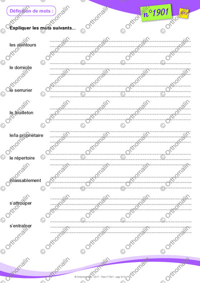 Page 9 de la fiche