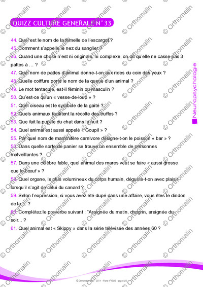 Page 4 de la fiche
