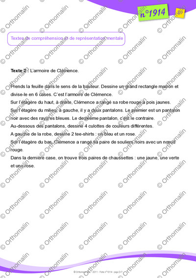 Page 3 de la fiche