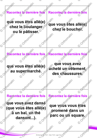 Page 9 de la fiche