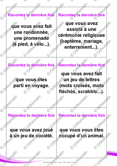 Page 10 de la fiche