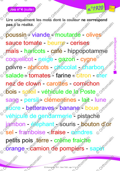 Page 11 de la fiche
