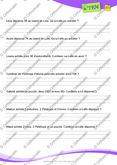Page 4 de la fiche