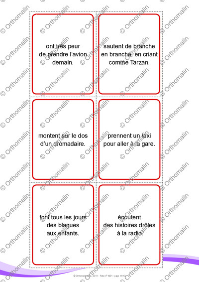 Page 11 de la fiche