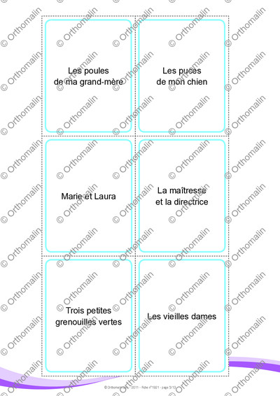 Page 5 de la fiche