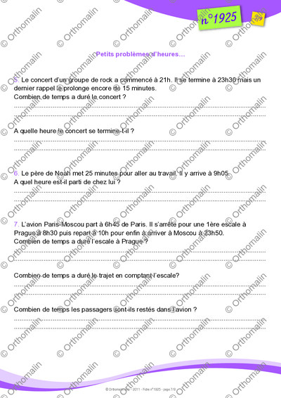 Page 7 de la fiche