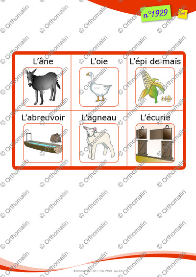 Page 2 de la fiche