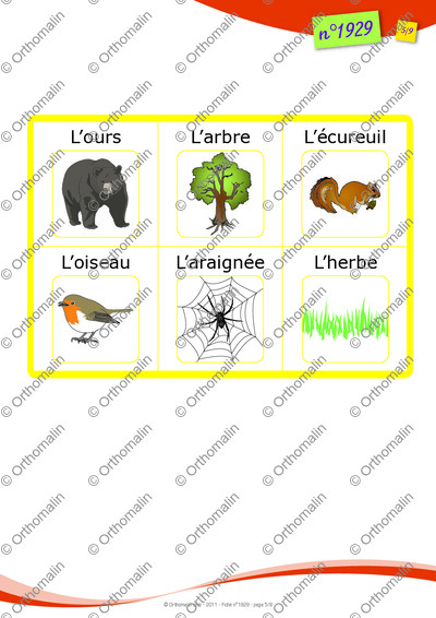 Page 5 de la fiche