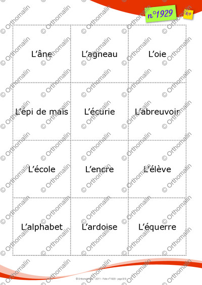 Page 8 de la fiche