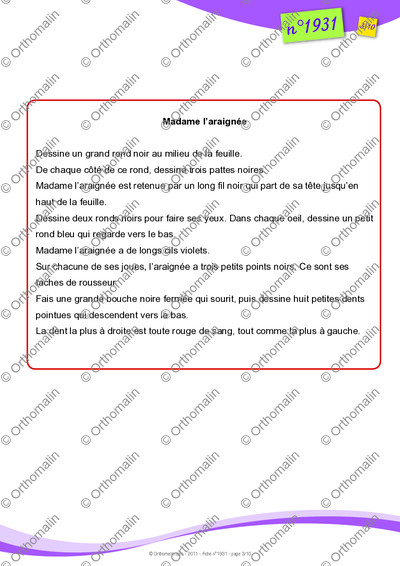 Page 3 de la fiche