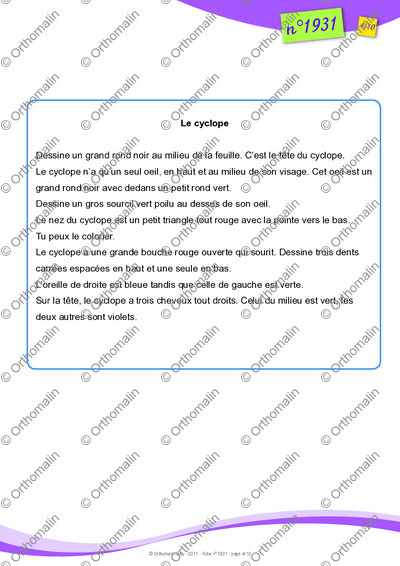 Page 4 de la fiche