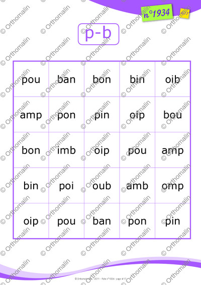 Page 4 de la fiche