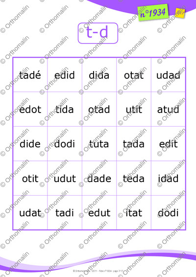 Page 7 de la fiche