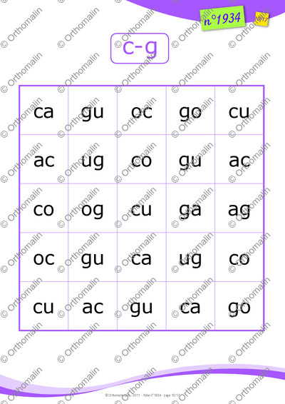 Page 10 de la fiche