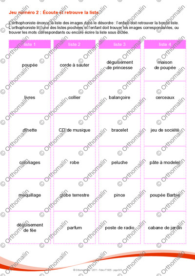 Page 8 de la fiche