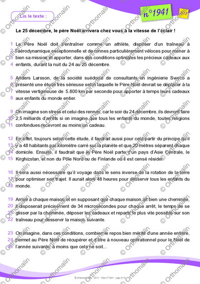 Page 2 de la fiche