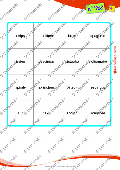 Page 6 de la fiche