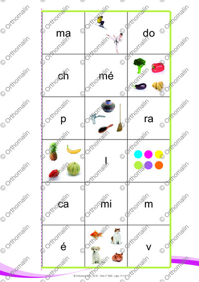 Page 11 de la fiche