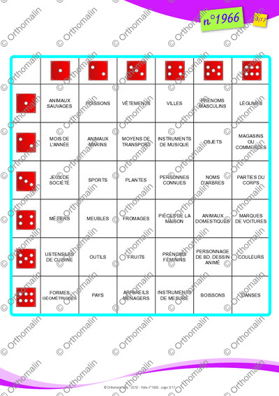 Page 3 de la fiche