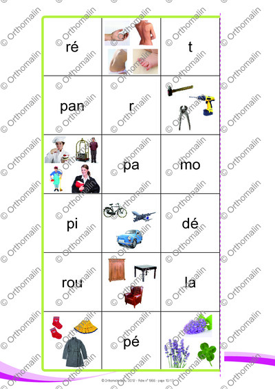 Page 10 de la fiche