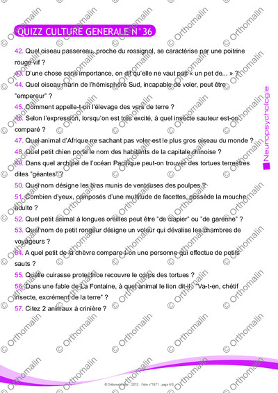 Page 4 de la fiche