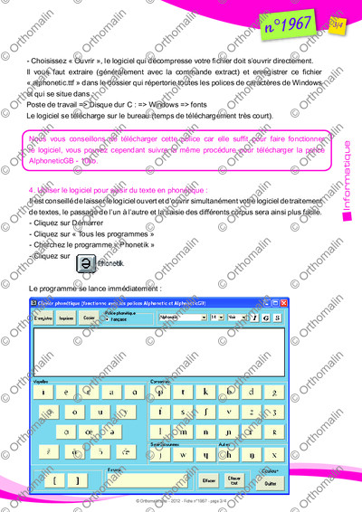 Page 3 de la fiche