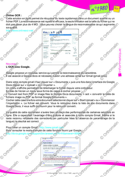 Page 4 de la fiche