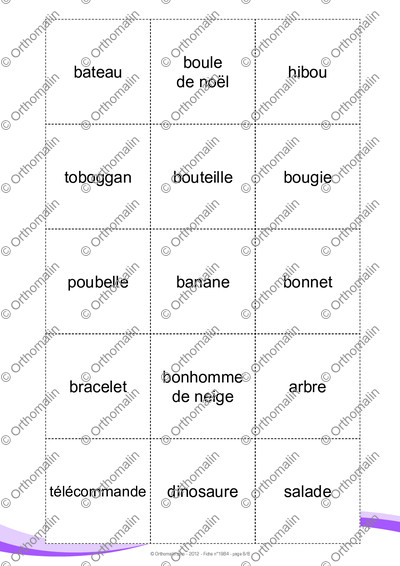 Page 6 de la fiche