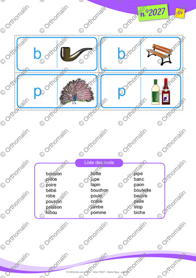 Page 4 de la fiche