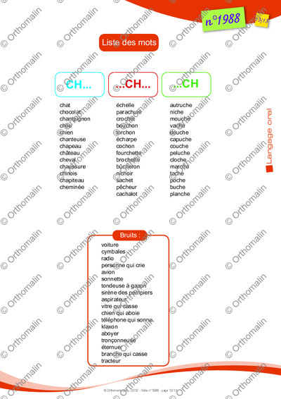 Page 13 de la fiche
