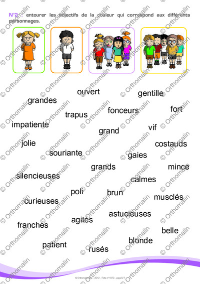 Page 6 de la fiche