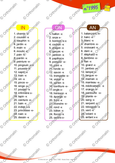 Page 11 de la fiche