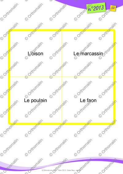 Page 3 de la fiche